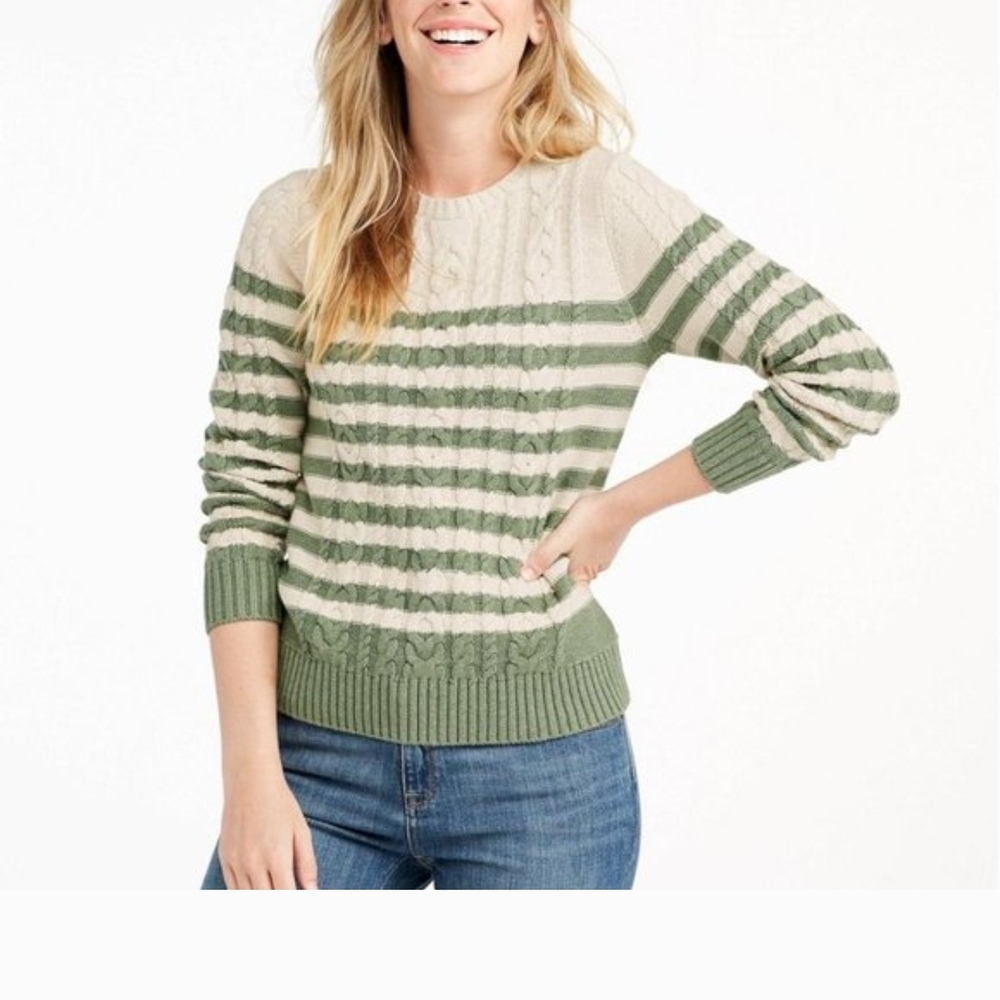 L.L. Bean Striped Sweater